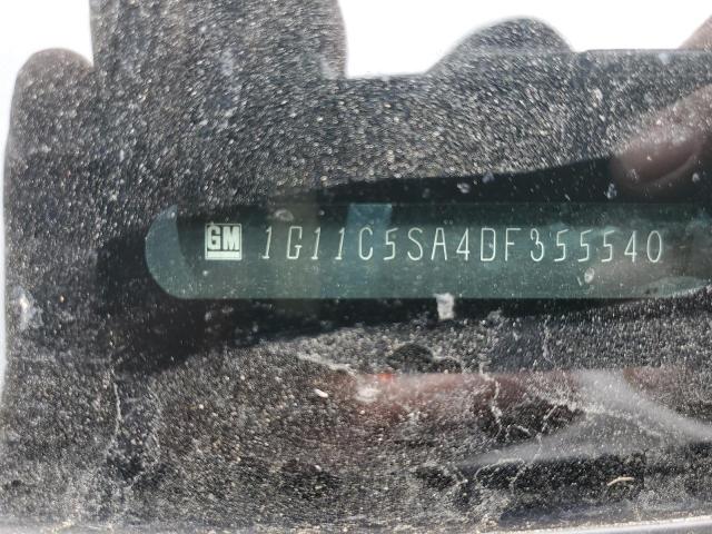 1G11C5SA4DF355540 - 2013 CHEVROLET MALIBU 1LT შავი ფოტო 12