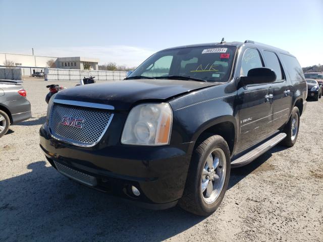 1GKFK66877J321675 - 2007 GMC YUKON XL DENALI BLACK photo 2