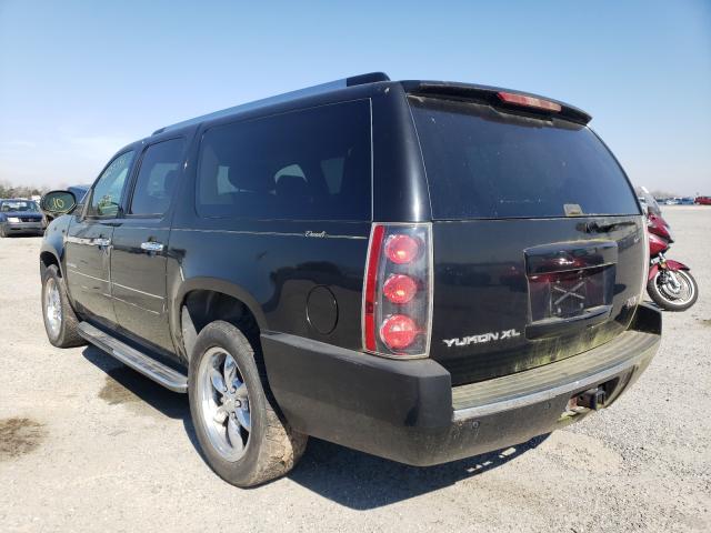 1GKFK66877J321675 - 2007 GMC YUKON XL DENALI BLACK photo 3