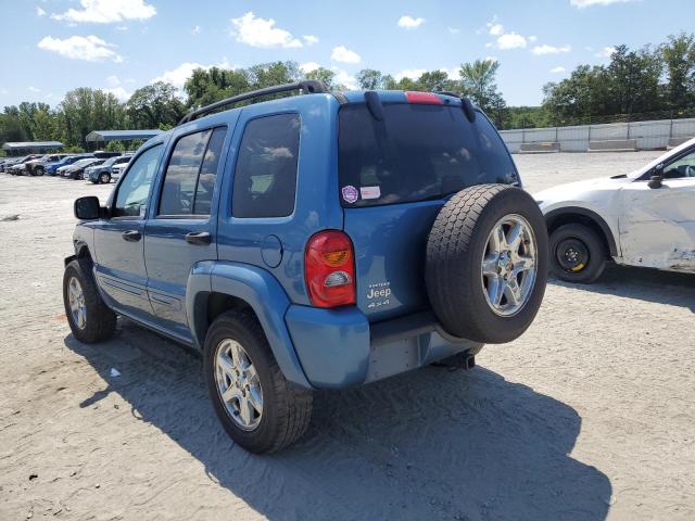 1J4GL58K04W127014 - 2004 JEEP LIBERTY LIMITED BLUE photo 2