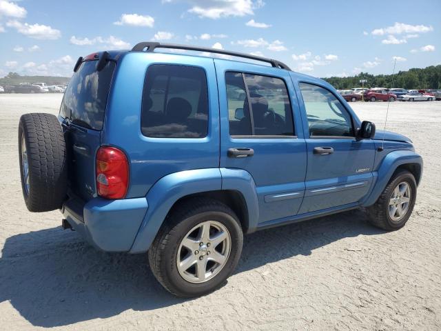 1J4GL58K04W127014 - 2004 JEEP LIBERTY LIMITED BLUE photo 3