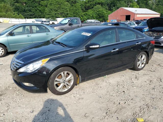 5NPEC4AC1DH806290 - 2013 HYUNDAI SONATA SE BLACK photo 1