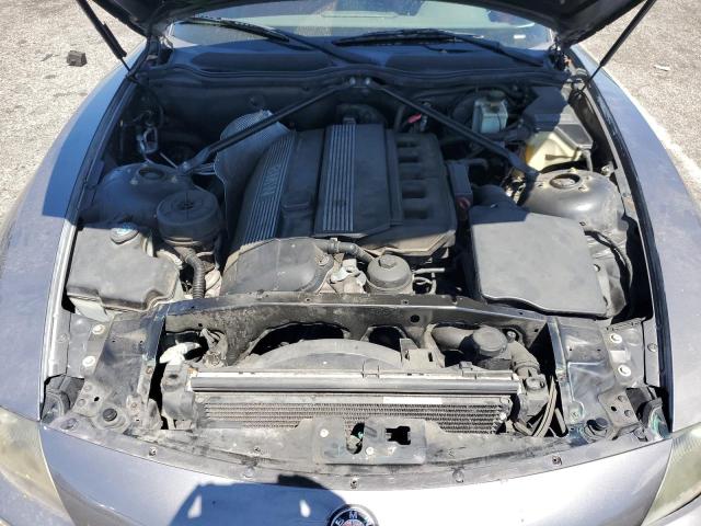 4USBT334X3LR63632 - 2003 BMW Z4 2.5 GRAY photo 11