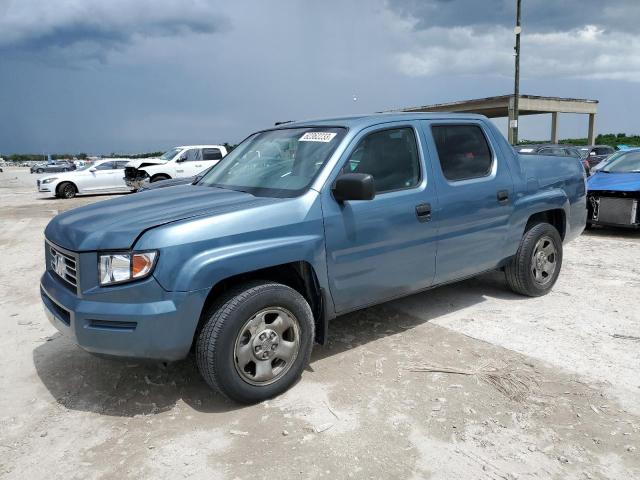 2HJYK16268H512621 - 2008 HONDA RIDGELINE RT BLUE photo 1