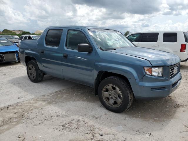 2HJYK16268H512621 - 2008 HONDA RIDGELINE RT BLUE photo 4