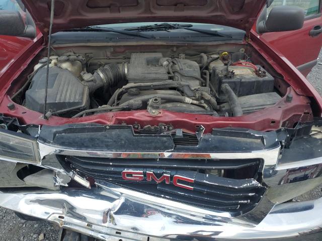 1GTDT136958182238 - 2005 GMC CANYON BURGUNDY photo 11