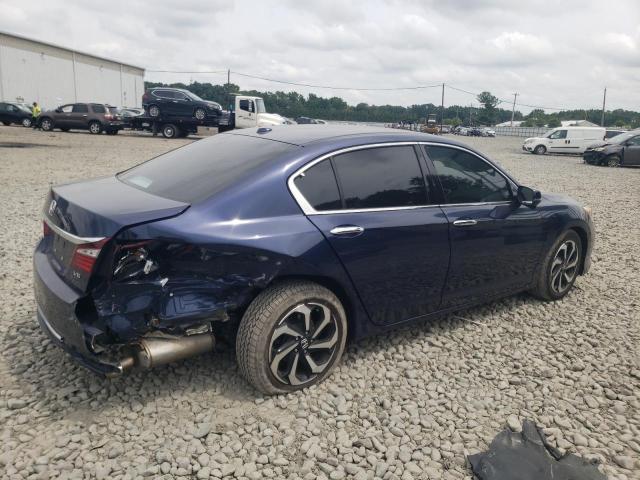 1HGCR3F02HA025162 - 2017 HONDA ACCORD EXL BLUE photo 3