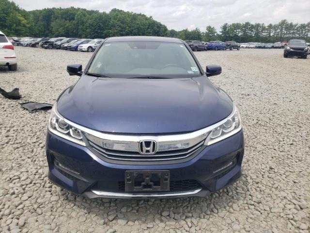 1HGCR3F02HA025162 - 2017 HONDA ACCORD EXL BLUE photo 5