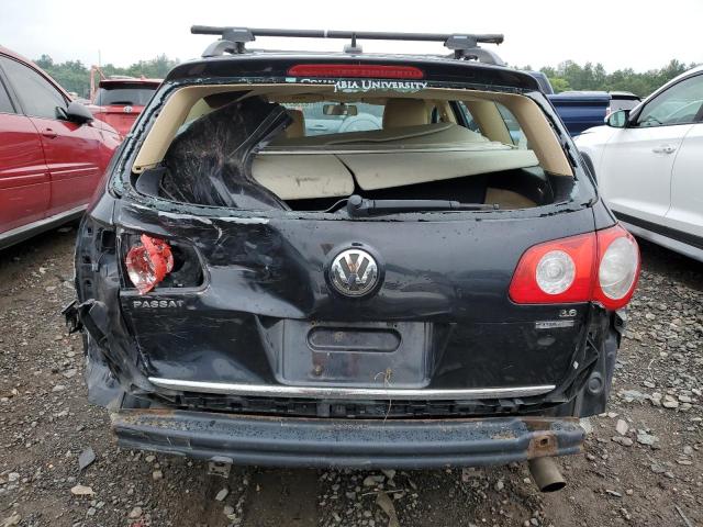 WVWMU73C27E007582 - 2007 VOLKSWAGEN PASSAT 3.6L 4MOTION WAGON BLACK photo 6