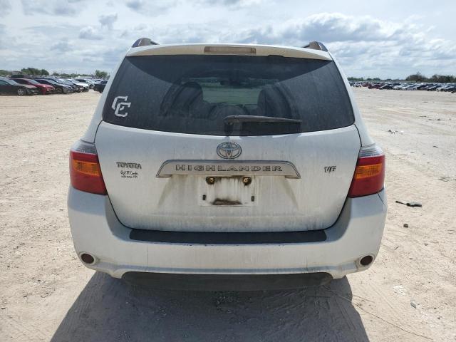 JTEDS41A292075211 - 2009 TOYOTA HIGHLANDER WHITE photo 6