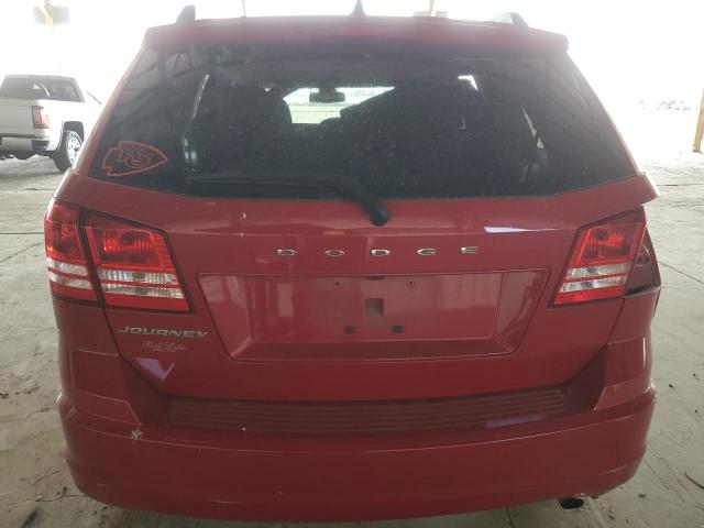 3C4PDCAB8JT473878 - 2018 DODGE JOURNEY SE RED photo 6