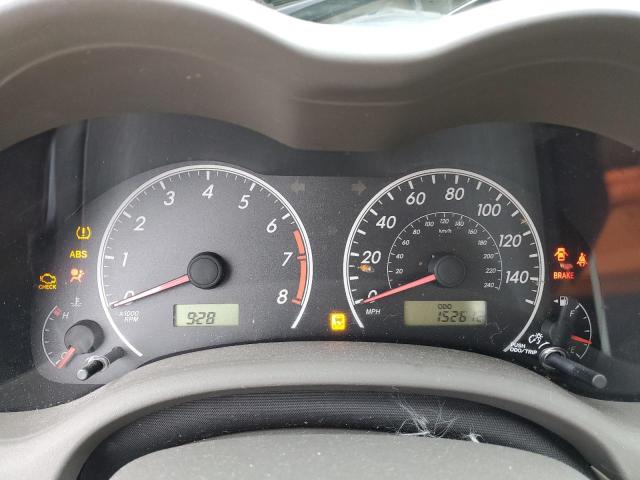 1NXBU40E69Z001445 - 2009 TOYOTA COROLLA BASE 棕色 照片 9