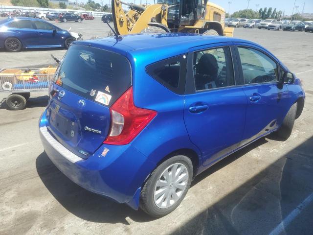 3N1CE2CP0EL411964 - 2014 NISSAN VERSA NOTE S BLUE photo 3