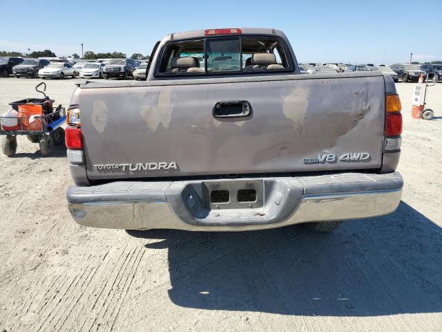 5TBBT44102S328523 - 2002 TOYOTA TUNDRA ACCESS CAB GRAY photo 6