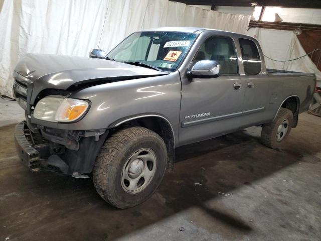 5TBRU34186S474292 - 2006 TOYOTA TUNDRA ACCESS CAB SR5 GRAY photo 1