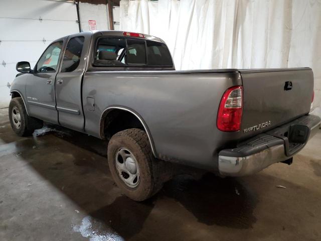 5TBRU34186S474292 - 2006 TOYOTA TUNDRA ACCESS CAB SR5 GRAY photo 2