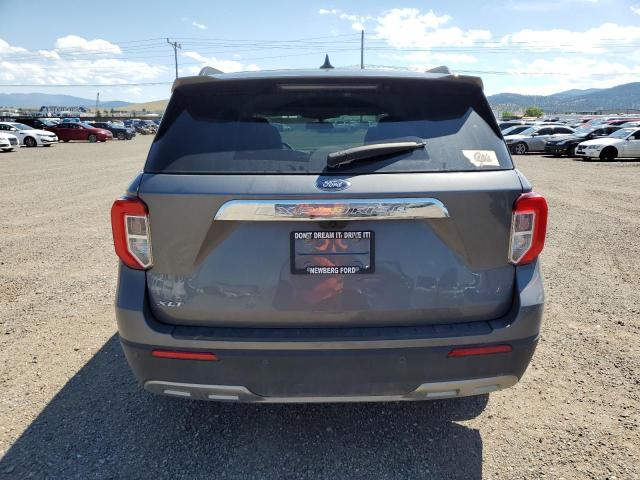 1FMSK8DH4PGC16352 - 2023 FORD EXPLORER XLT Gri fotoğraf 6