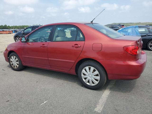 2T1BR32E25C378424 - 2005 TOYOTA COROLLA CE RED photo 2