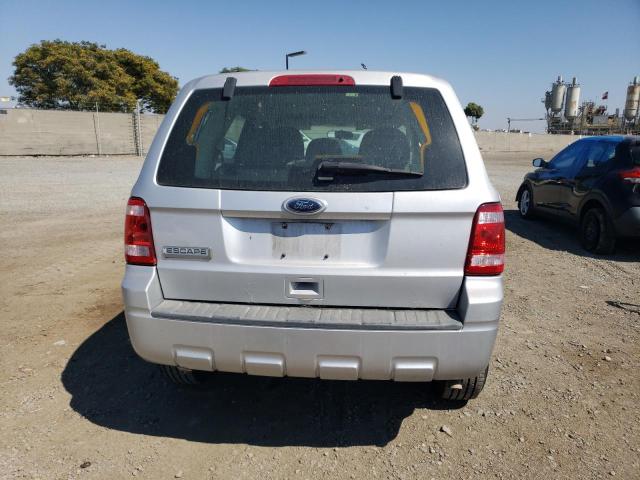 1FMCU0C7XAKC90145 - 2010 FORD ESCAPE XLS SILVER photo 6