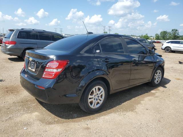 1G1JB5SH1H4171383 - 2017 CHEVROLET SONIC LS BLACK photo 3