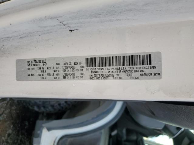 3C6TRVAG8JE109902 - 2018 RAM PROMASTER 1500 STANDARD Սպիտակ լուսանկար 14