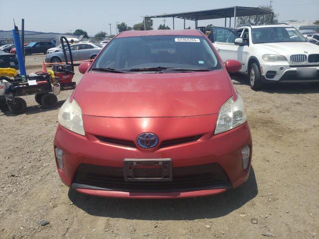 JTDKN3DU5C1548809 - 2012 TOYOTA PRIUS RED photo 5