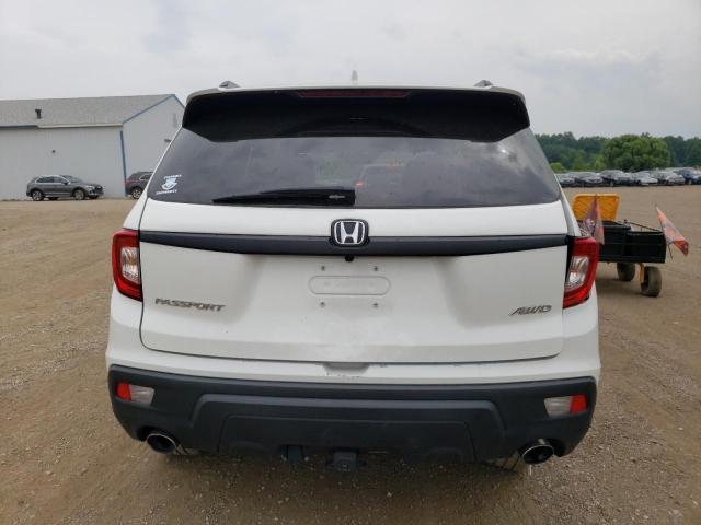 5FNYF8H50KB028708 - 2019 HONDA PASSPORT EXL WHITE photo 6