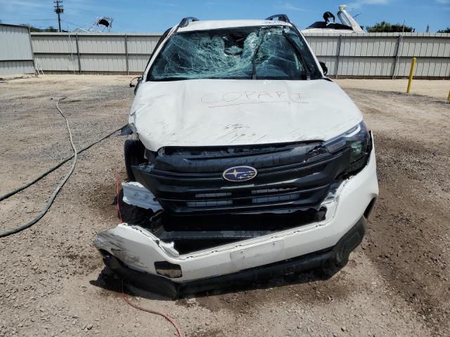 JF2SLDAC9SH473238 - 2025 SUBARU FORESTER WHITE photo 5