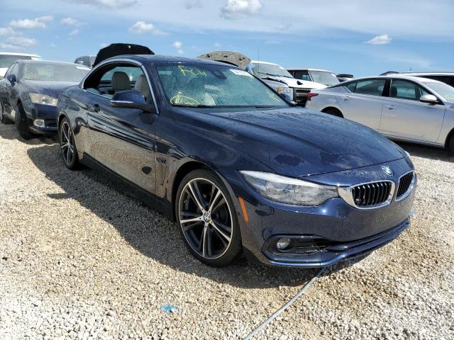WBA4Z1C53KEE51997 - 2019 BMW 430I BLUE photo 1