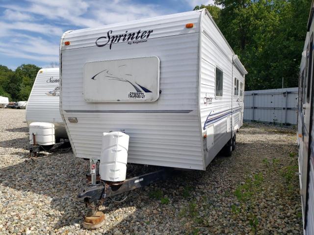 4YDT2742531207605 - 2003 KEYSTONE SPRINTER WHITE photo 2