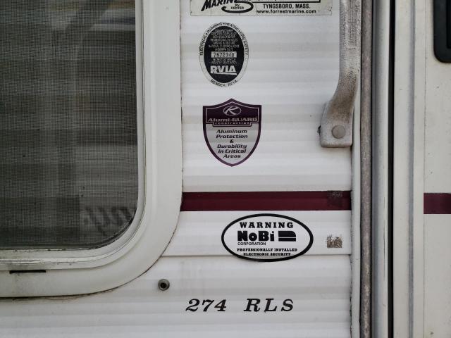 4YDT2742531207605 - 2003 KEYSTONE SPRINTER WHITE photo 8