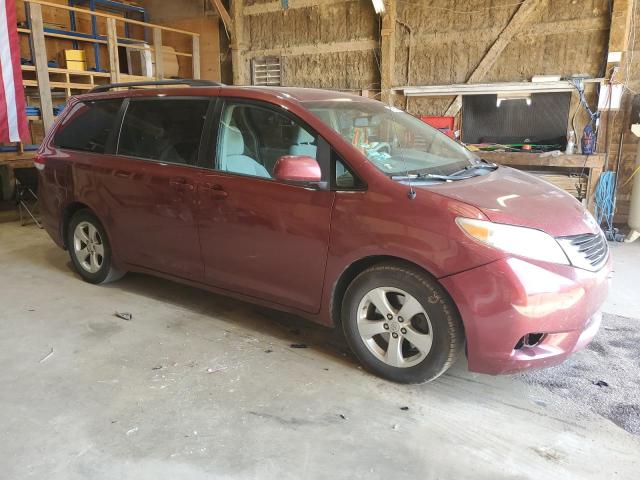 5TDKK3DC3CS264260 - 2012 TOYOTA SIENNA LE BURGUNDY photo 4