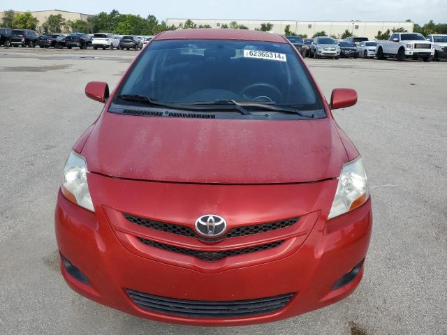 JTDBT923371055414 - 2007 TOYOTA YARIS RED photo 5