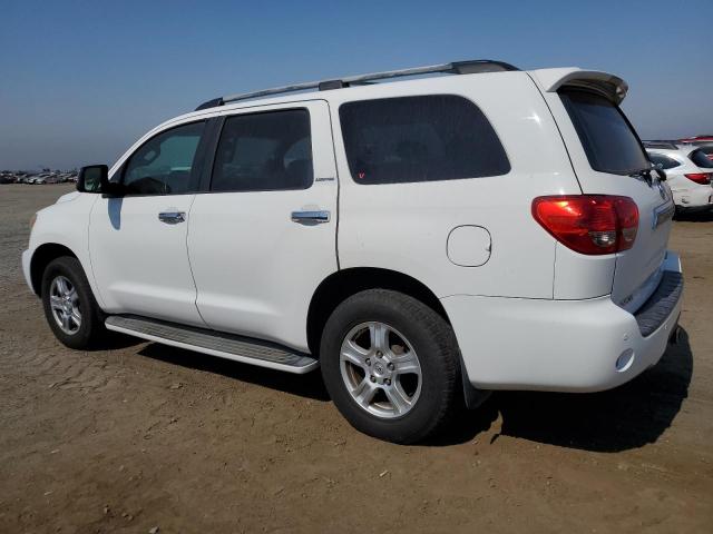 5TDZY68A68S010489 - 2008 TOYOTA SEQUOIA LIMITED WHITE photo 2