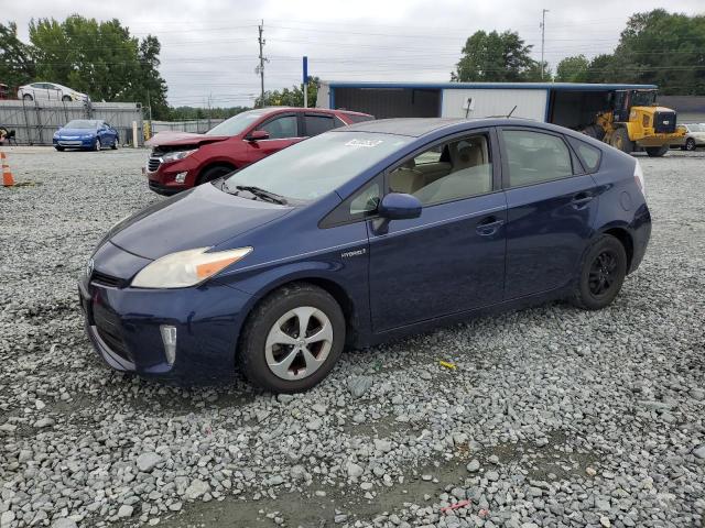 JTDKN3DUXC1552385 - 2012 TOYOTA PRIUS BLUE photo 1