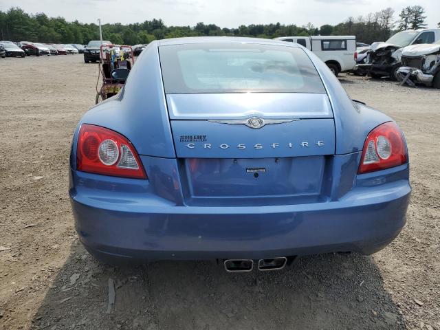 1C3LN69L08X074475 - 2008 CHRYSLER CROSSFIRE LIMITED BLUE photo 6