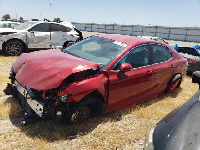 4T1G11AK2PU147288 - 2023 TOYOTA CAMRY SE NIGHT SHADE RED photo 1