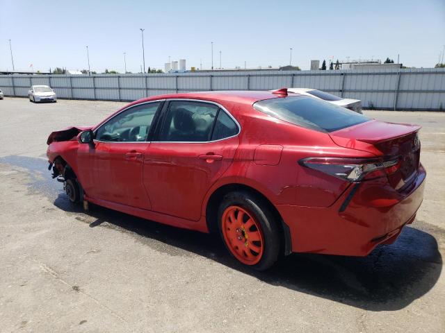 4T1G11AK2PU147288 - 2023 TOYOTA CAMRY SE NIGHT SHADE RED photo 2