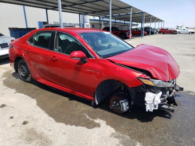 4T1G11AK2PU147288 - 2023 TOYOTA CAMRY SE NIGHT SHADE RED photo 4