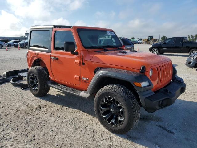 1C4GJXAN6JW180940 - 2018 JEEP WRANGLER SPORT ORANGE photo 4