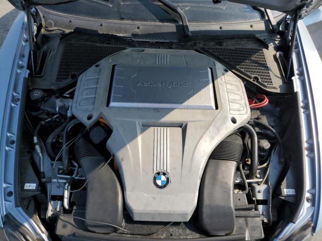 5UXFH0C54ALC66245 - 2010 BMW X6 HYBRID BLUE photo 12