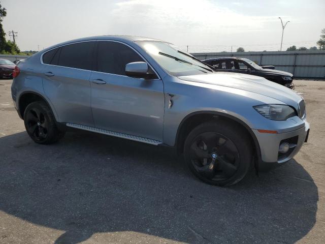 5UXFH0C54ALC66245 - 2010 BMW X6 HYBRID BLUE photo 4
