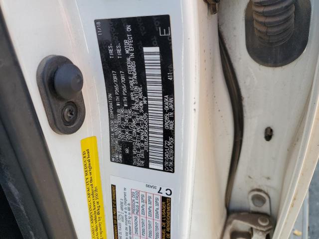 JTEBU5JR5K5645395 - 2019 TOYOTA 4RUNNER SR5/SR5 PREMIUM Beyaz fotoğraf 13