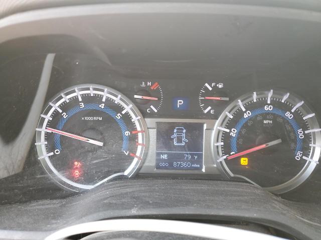 JTEBU5JR5K5645395 - 2019 TOYOTA 4RUNNER SR5/SR5 PREMIUM Beyaz fotoğraf 9