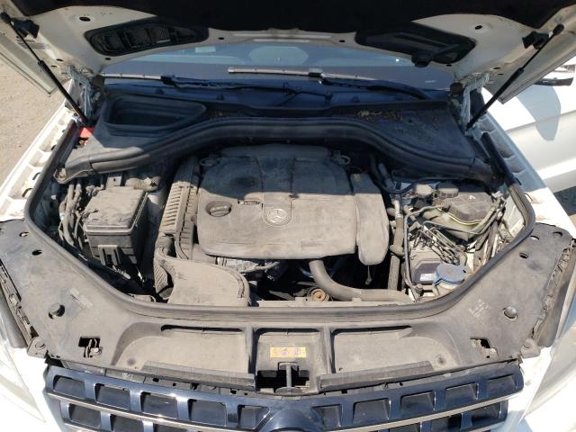 4JGDA5HB0DA124038 - 2013 MERCEDES-BENZ ML 350 4MATIC SILVER photo 12