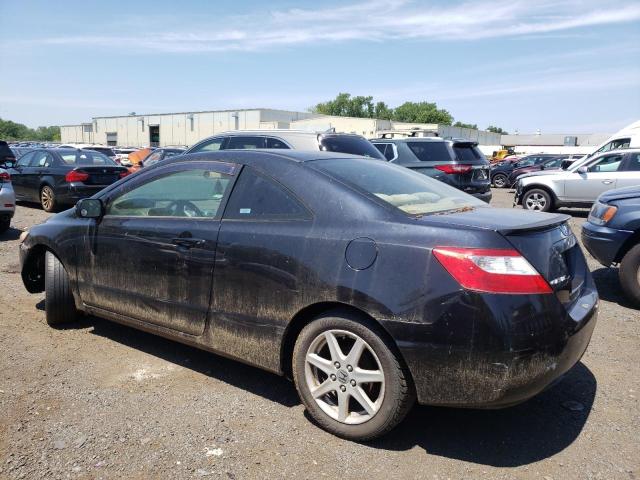 2HGFG12646H505042 - 2006 HONDA CIVIC LX BLACK photo 2