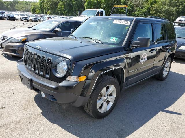 1C4NJRFB3GD782846 - 2016 JEEP PATRIOT LATITUDE BLACK photo 1