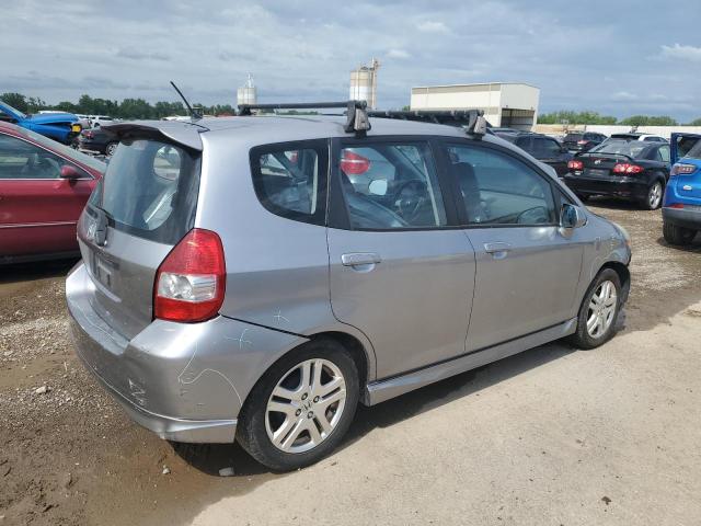 JHMGD37657S056656 - 2007 HONDA FIT S 银色 照片 3