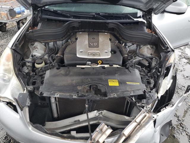 JN1AJ0HP3BM801538 - 2011 INFINITI EX35 BASE ვერცხლისფერი ფოტო 11