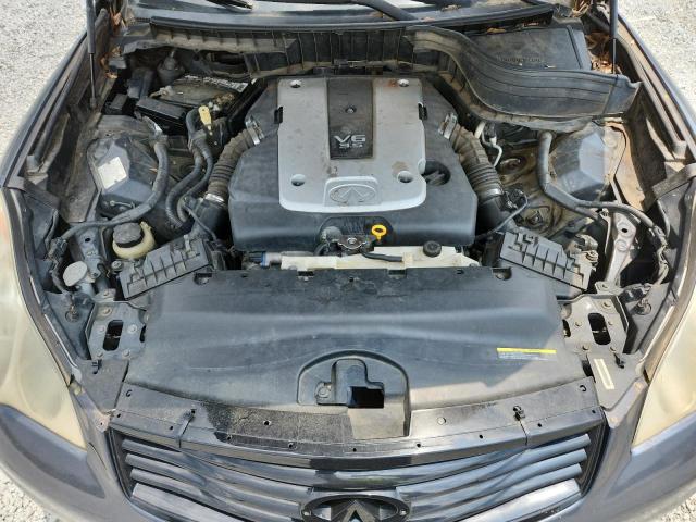 JNKAJ09E28M302943 - 2008 INFINITI EX35 BASE CHARCOAL photo 11